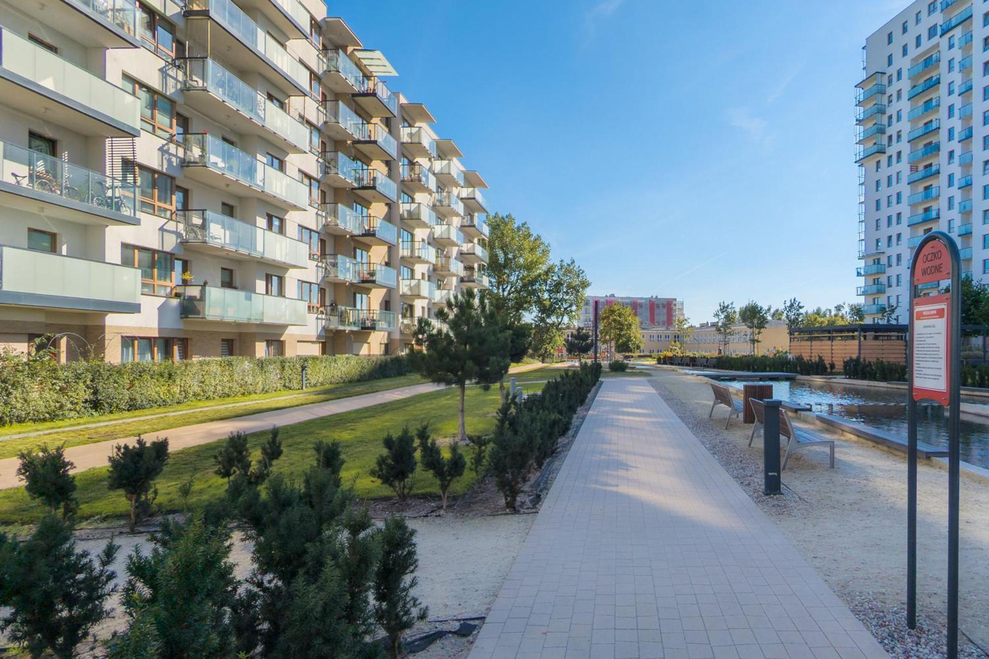 Starowiejska Apartment With Balcony Next To Arena Gdansk Stadium By Noclegi Renters Exterior foto