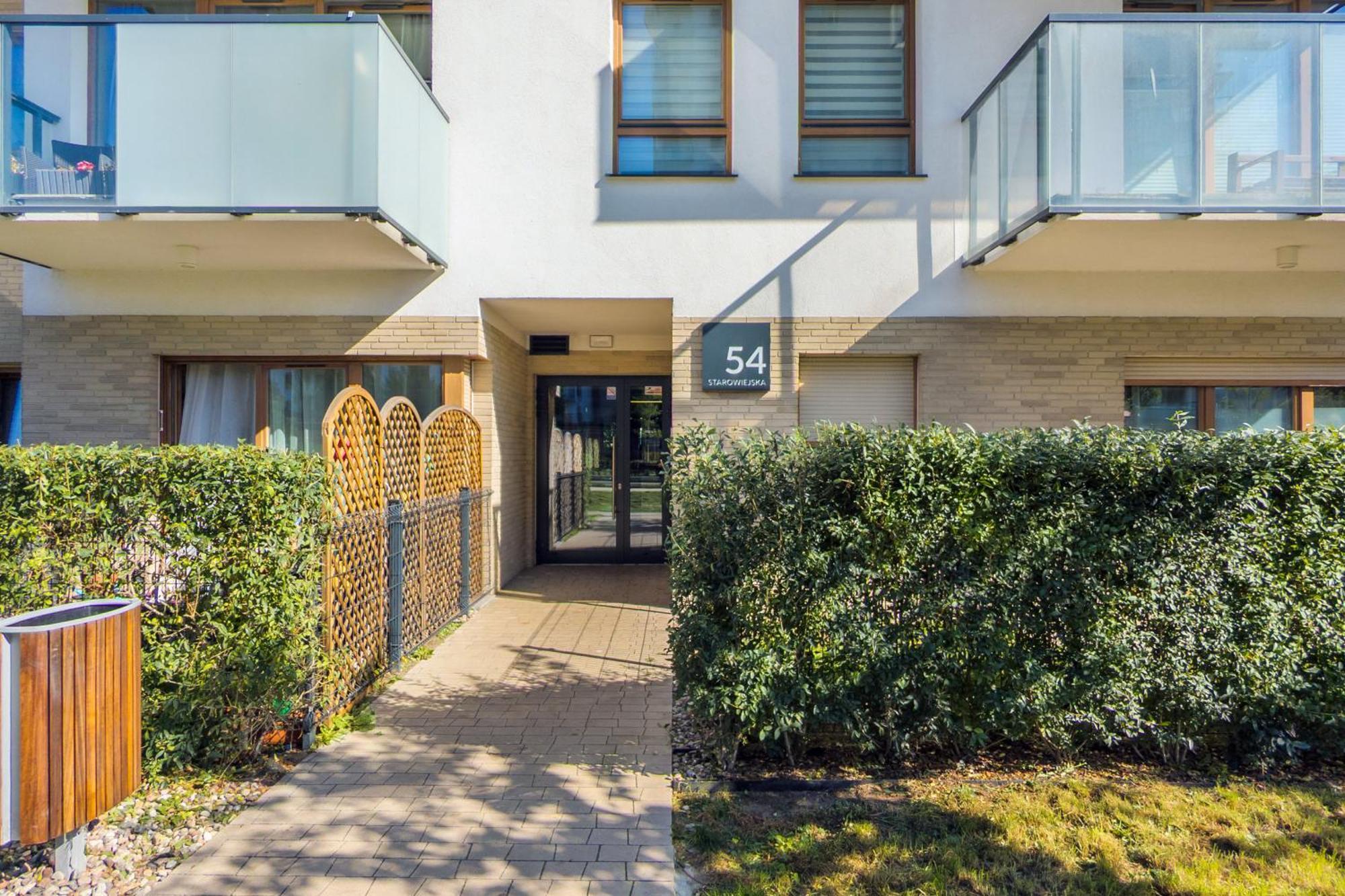 Starowiejska Apartment With Balcony Next To Arena Gdansk Stadium By Noclegi Renters Exterior foto